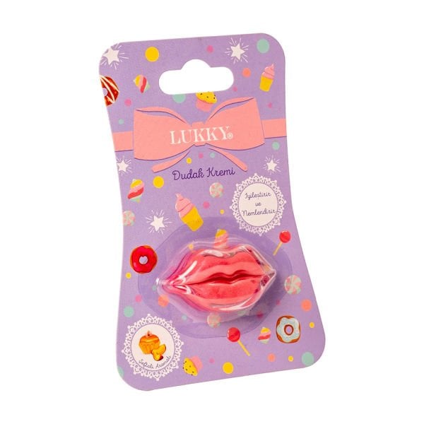Simli Sakız Aromalı Pembe Dudak Balm