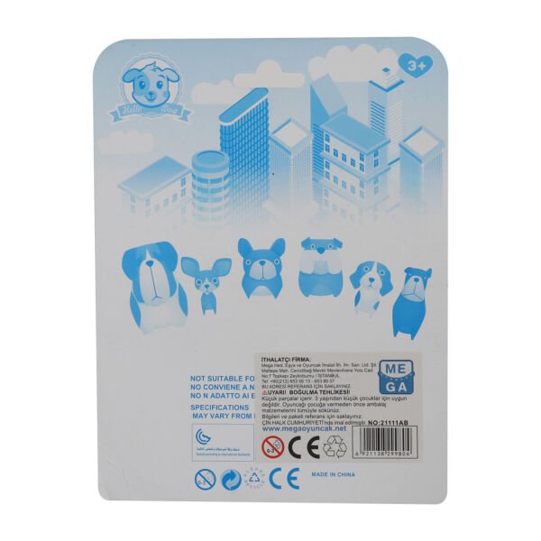 City Dog Asortili Köpek Figürü