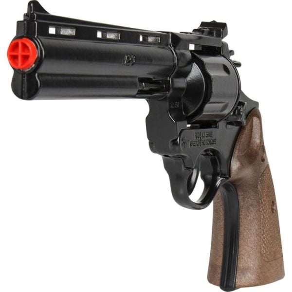 12'li Polis Kılıflı Revolver - Siyah