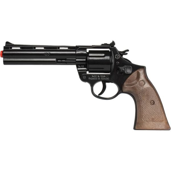 12'li Polis Kılıflı Revolver - Siyah