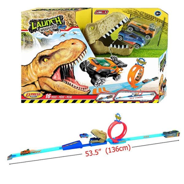 2 Araçlı Dinozor Rampası