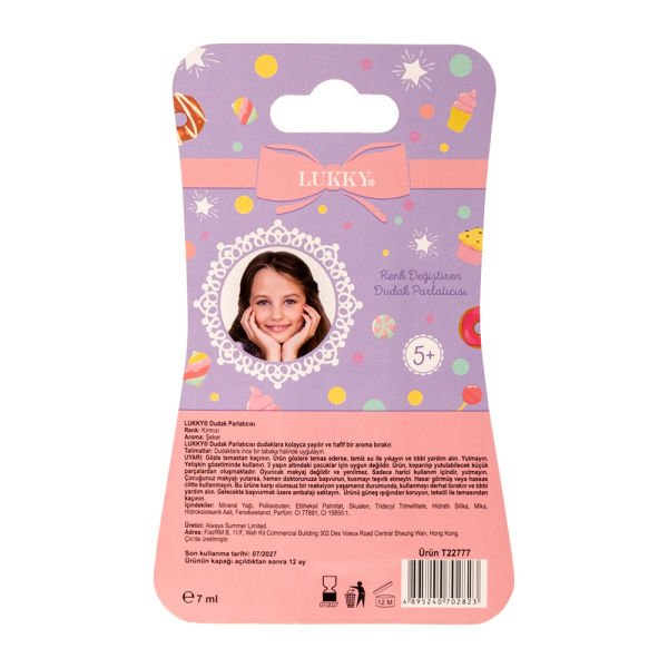 Şeker Aromalı Dudak Parlatıcısı Kırmızı