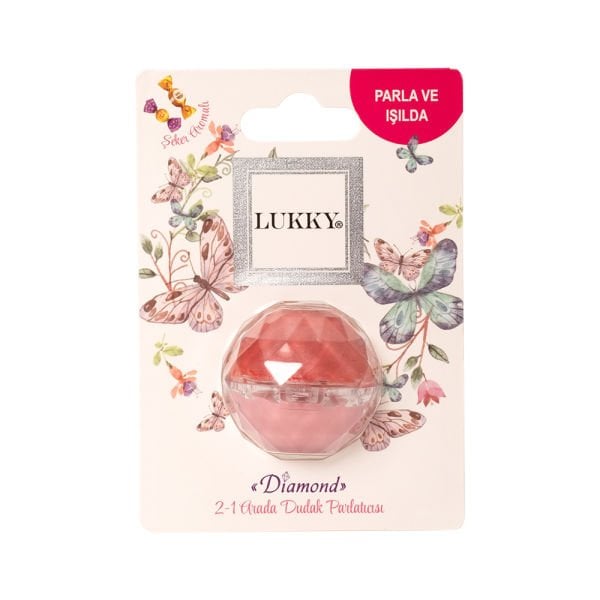 2si 1 Arada Simli Dudak Parlatıcısı - Pembe - Soluk Pembe