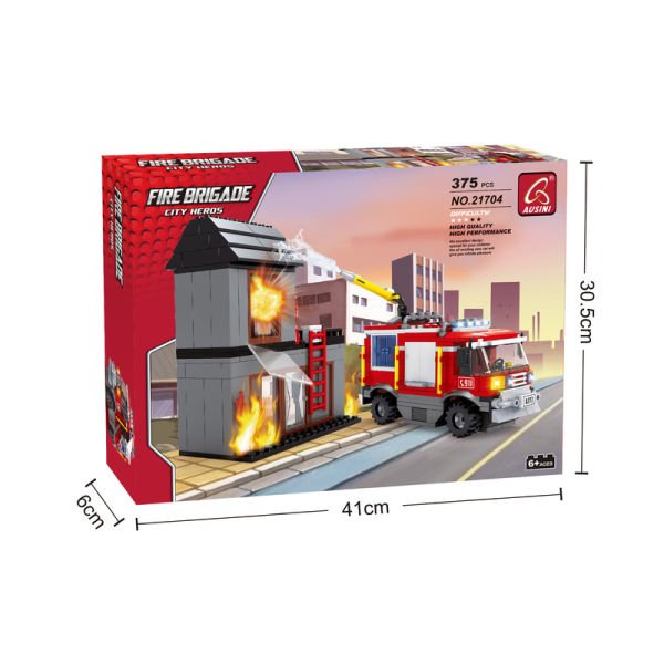 Fire Brigade Set 374 Parça