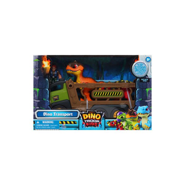 Dino Troops Kids Pachycephalosaurus  Figür ve Taşımacı Kamyon