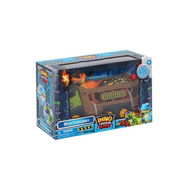 Dino Troops Kids Pachycephalosaurus  Figür ve Taşımacı Kamyon