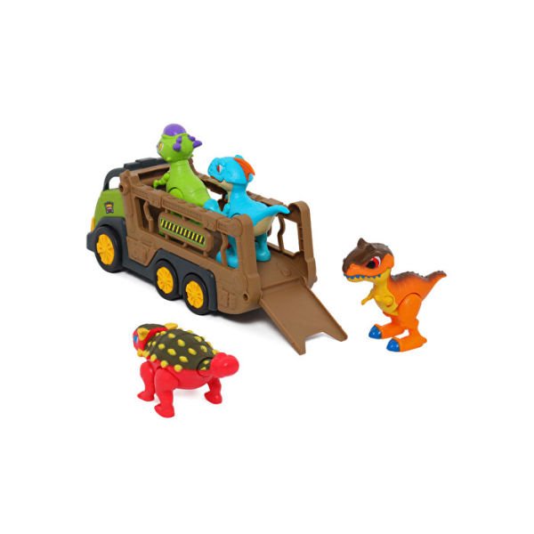 Dino Troops Kids 4lü Dino Transporter Truck