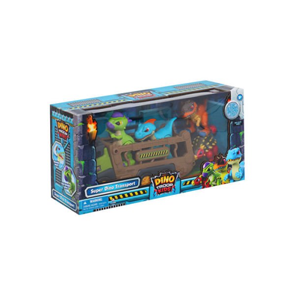 Dino Troops Kids 4lü Dino Transporter Truck