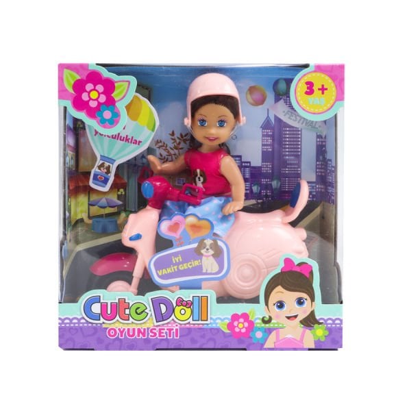 Motorsikletli Sevimli Bebek