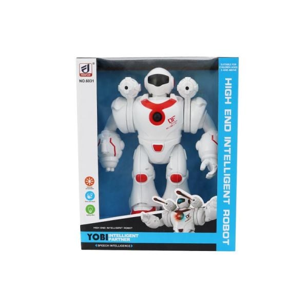 Sesli ve Işıklı Savaş Robotu