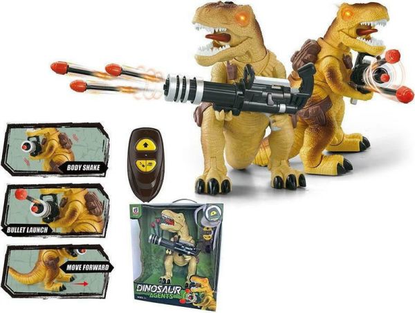 Dart Atan Uzaktan Kumanalı T-Rex Dinozor