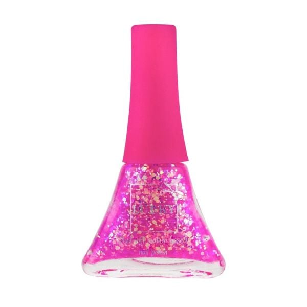 Soyulabilir Oje Simli Parlak Pembe 03K