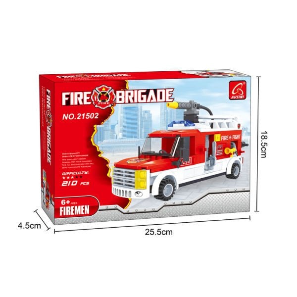 Fire Brigade Set 207 Parça