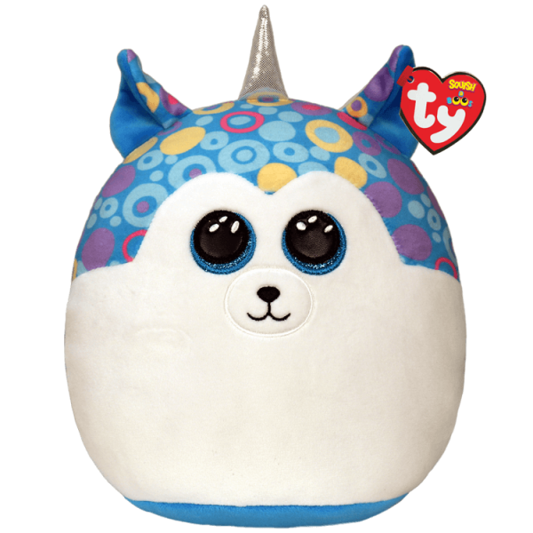 Helena - Mavi Sibirya Kurdu Squishy 35 cm.
