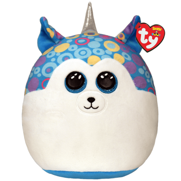 Helena - Mavi Sibirya Kurdu Squishy 25 cm.