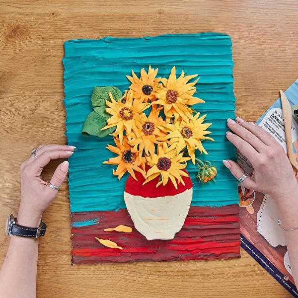 Sunflowers 3D Duyusal Sanat Seti