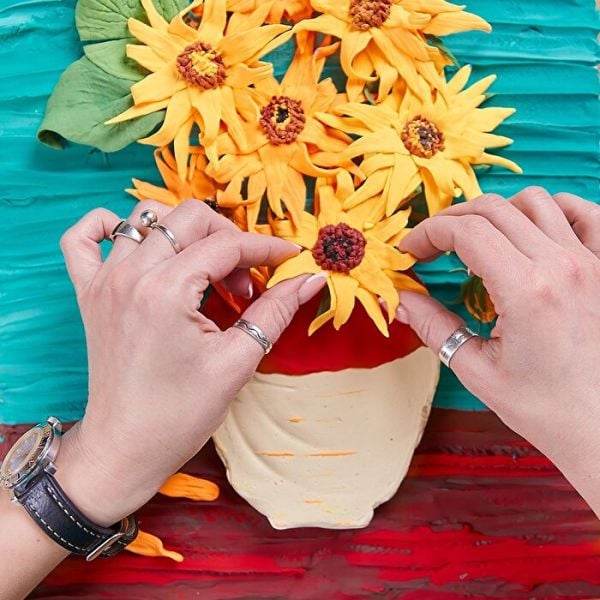 Sunflowers 3D Duyusal Sanat Seti