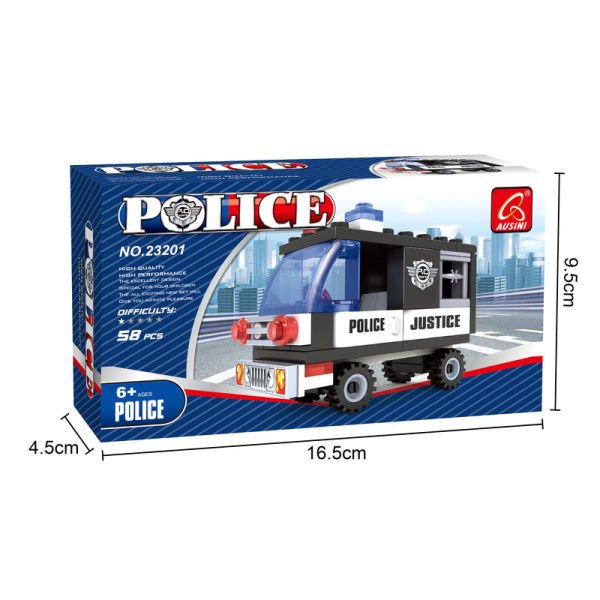 Police Set 58 Parça