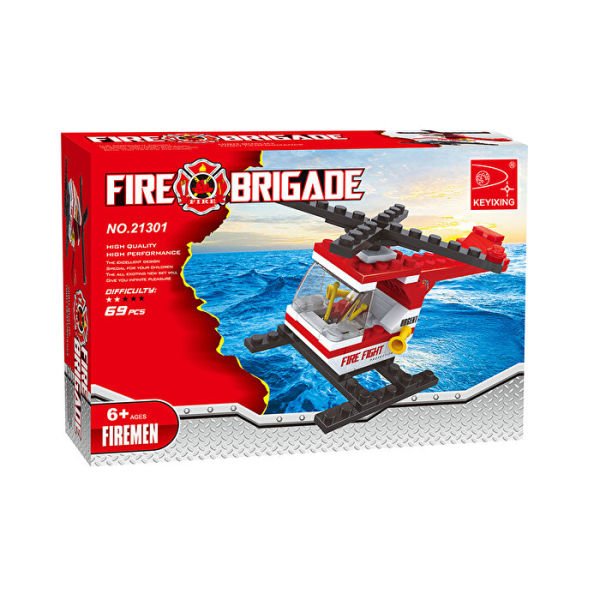 Fire Brigade Set 69 Parça