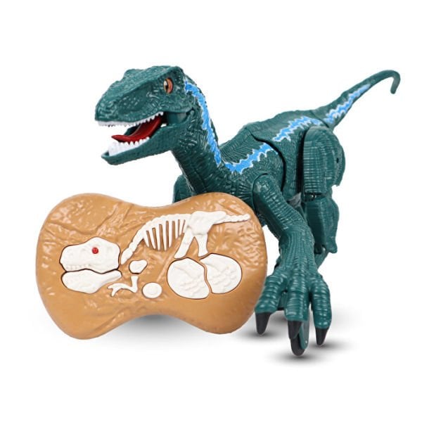 Uzaktan Kumandalı Sesli ve Yürüyen Hareketli Velociraptor Dinozor