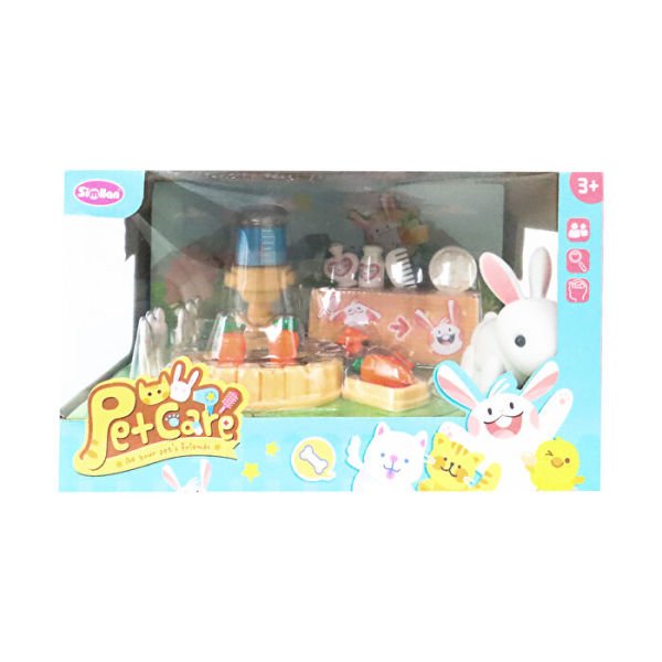 PET CARE ACCESSORY PLAY SET (RABBIT/DOG/CAT/CHICKEN)