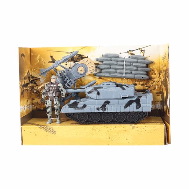 Süper Güç Tank Asker Seti