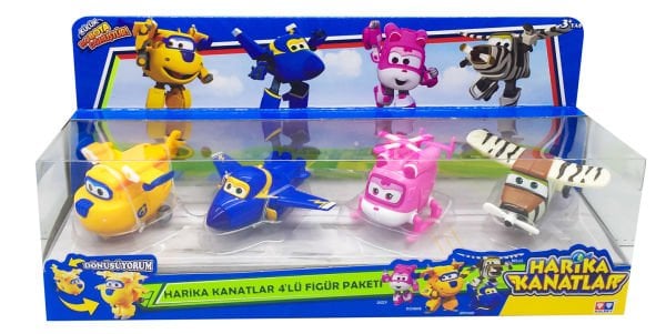 4lü Mini Figür Seti (Donnie, Dizzy, Jerome, Bello)