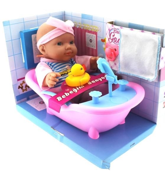 MY BABY IS IN THE BATHROOM