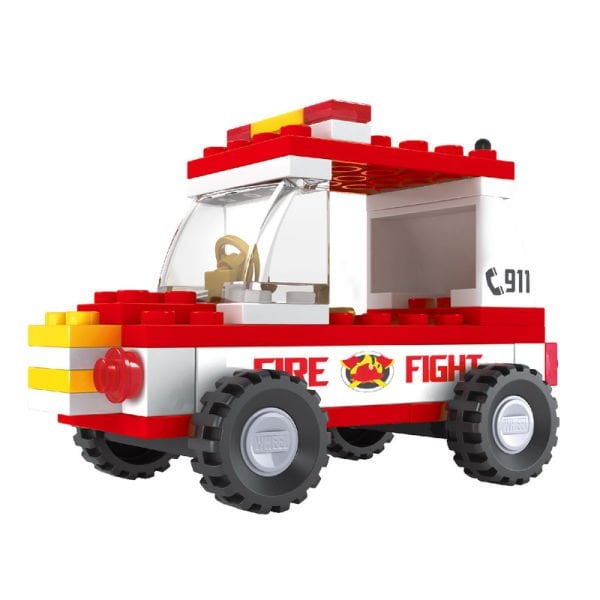 Fire Brigade Set 58 Parça