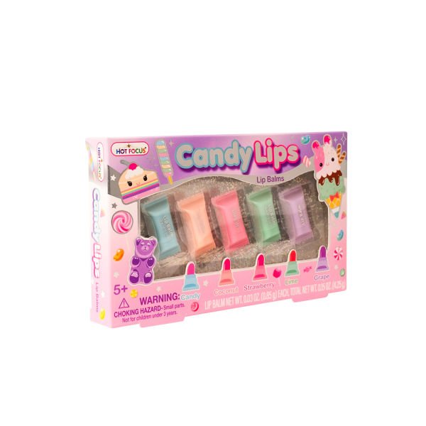 Candy Lips Sweet Lip Balm 5li Set
