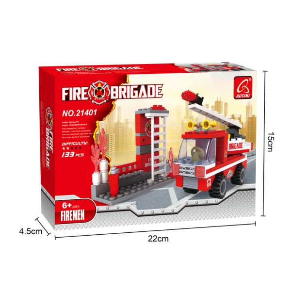 Fire Brigade Set 133 Parça