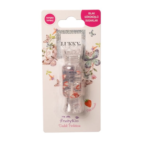 Çilek Parçacıklı Lip Gloss