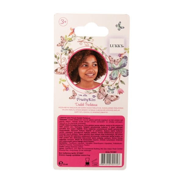 Çilek Parçacıklı Lip Gloss