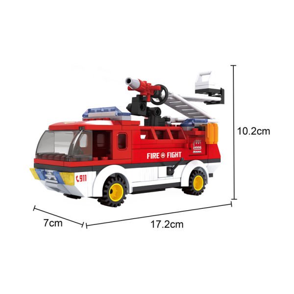 Fire Brigade Set 192 Parça