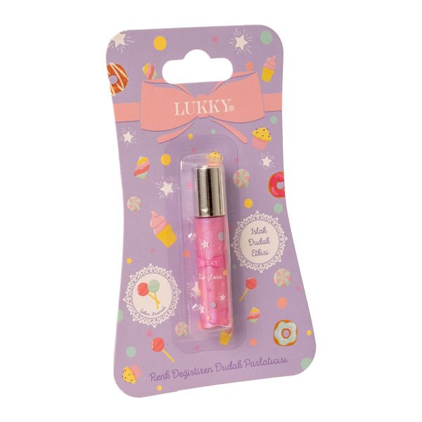 Şeker Aromalı Pembe Dudak Parlatıcısı