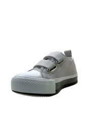 61101 Çocuk Keten Sneaker Beyaz/Mavi - 30