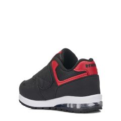 525 Bebek Hafızalı Taban Işıklı Sneaker Siyah/Kırmızı - 23