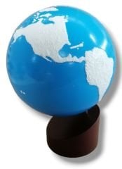 Kabartma Dünya Küresi / Sandpaper Globe