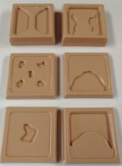 Kara Su Kalıpları (Plastik) / Land And Water Form Trays