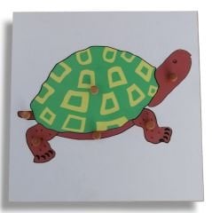 Hayvan Puzzle Seti (6 Puzzle + Raf) / Animal Puzzle Set