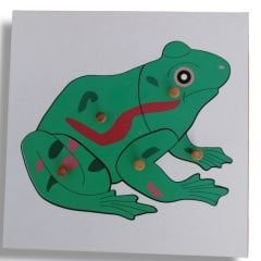 Hayvan Puzzle Seti (6 Puzzle + Raf) / Animal Puzzle Set