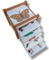 Hayvan Puzzle Seti (6 Puzzle + Raf) / Animal Puzzle Set