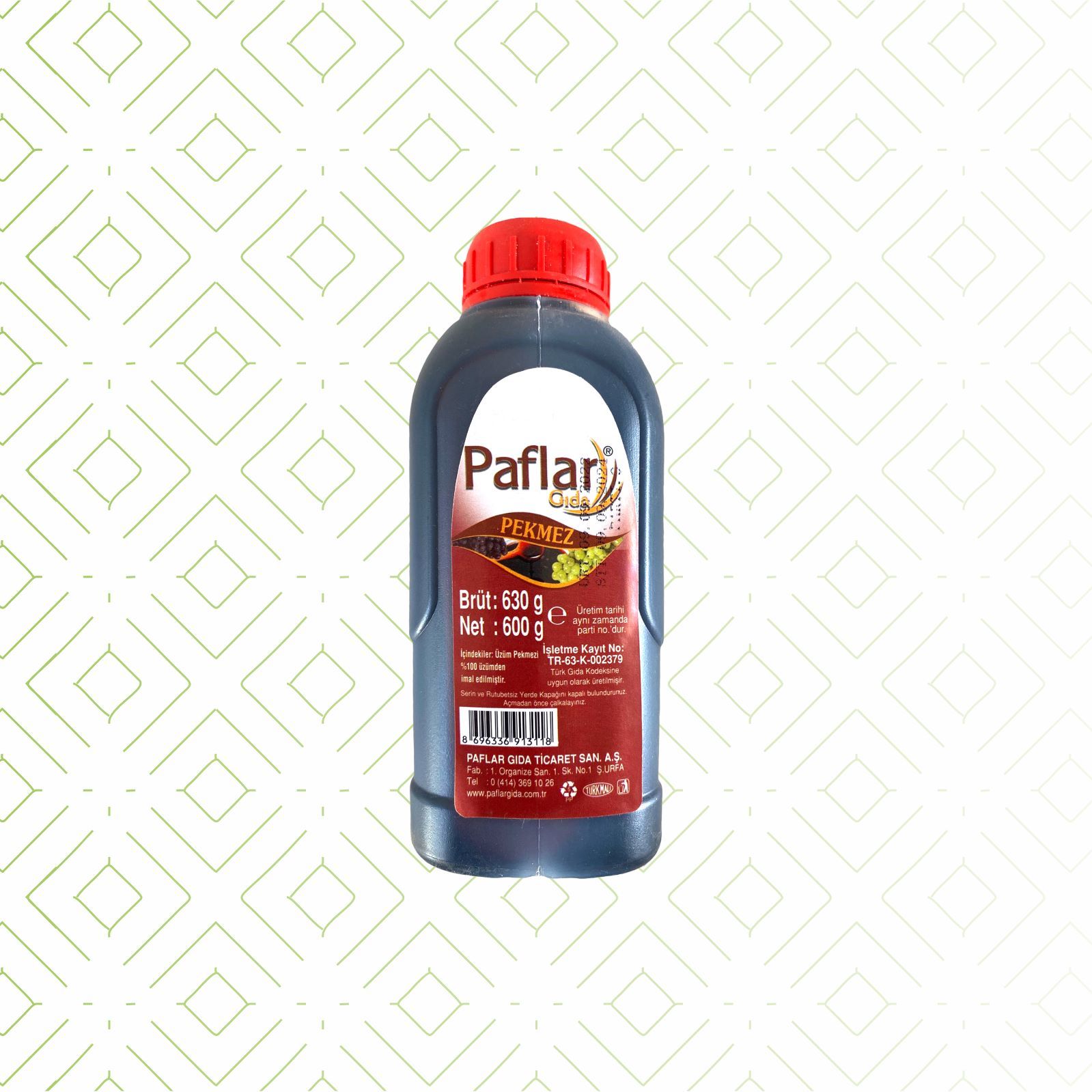 Paflar Pekmez 630 Gr