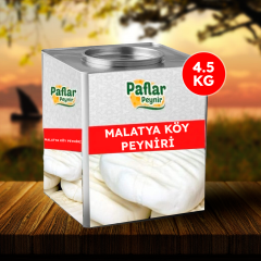 Malatya Köy Peyniri Az Tuzlu 4.5 KG (Teneke)