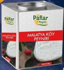 Malatya Köy Peyniri Az Tuzlu 4.5 KG (Teneke)