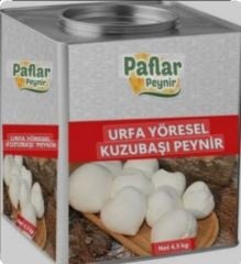 Urfa Yöresel Tuzsuz Kuzubaşı Peyniri 4.5 KG (Teneke)