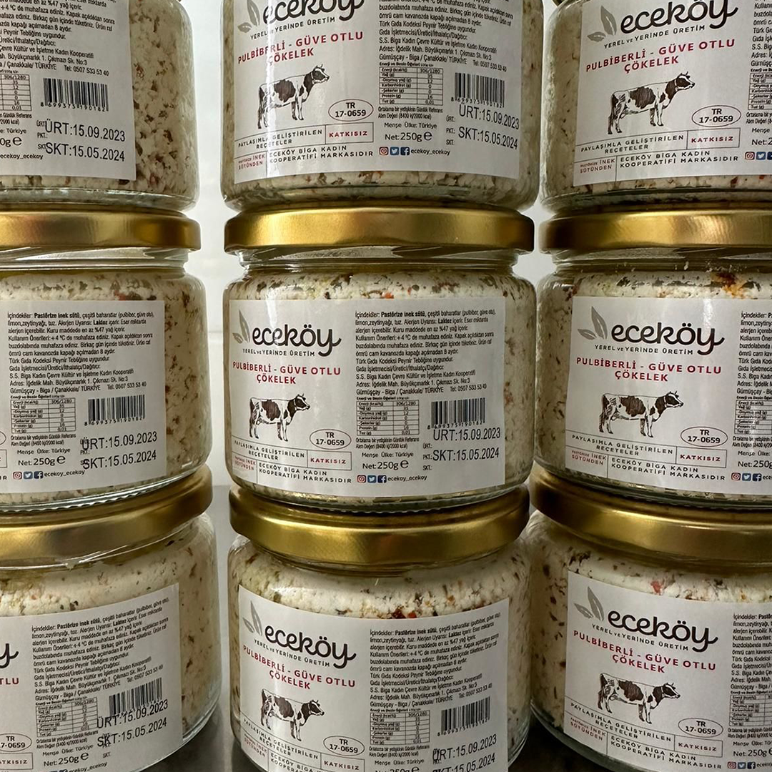 Pul Biberli ve Güve Otlu Çökelek 250 GR