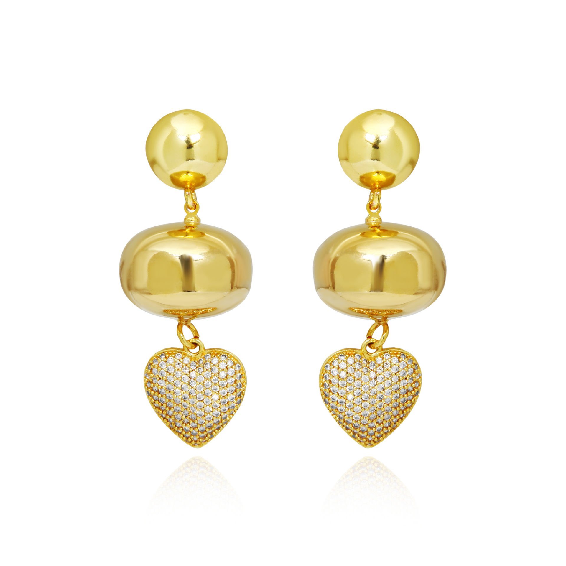 GOLDEN BALL HEART