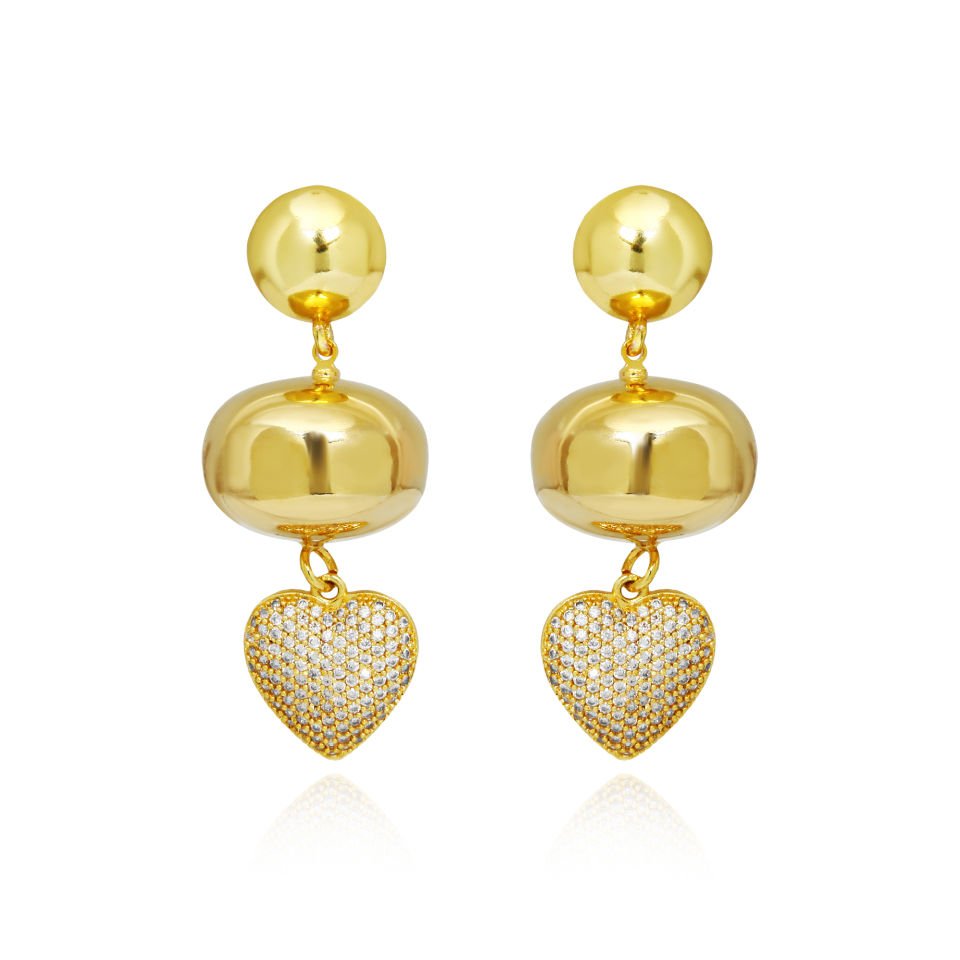 GOLDEN BALL HEART