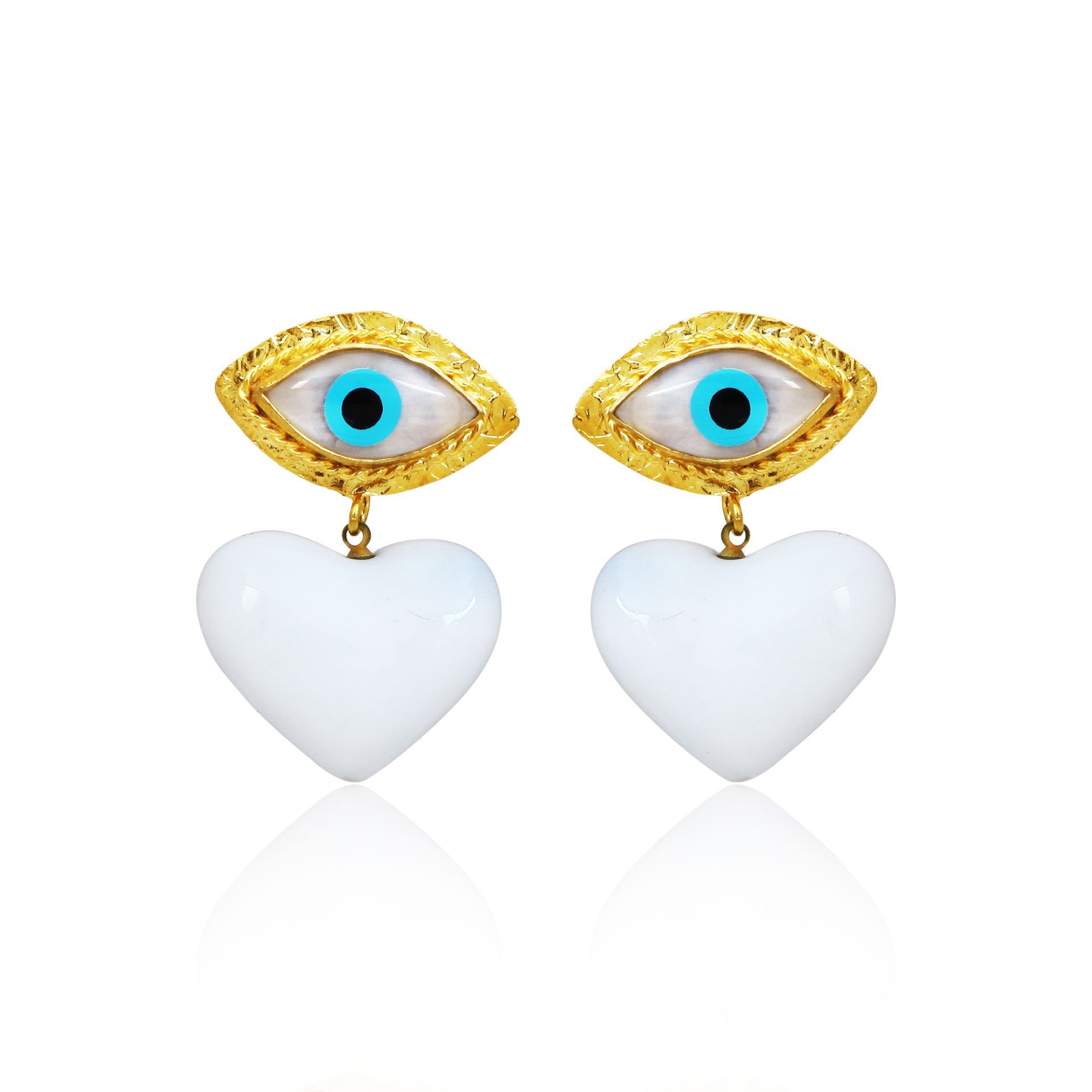 WHITE HEART EYE